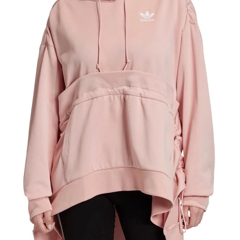 Adidas Women's Light Pink J KOO Hoodie.